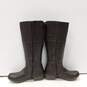 Clarks Brown Tall Riding Boots Women's Size 8 image number 2