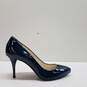 Bettye Muller Patent Leather Pumps Teal 6 image number 1