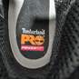 WOMEN'S BLACK TIMBERLAND PRO STEELE TOE WORK BOOTS SIZE 7 M image number 7