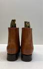 Diegos Leather Almond Toe Boots Tan 9.5 image number 4