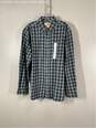 NWT St. John's Bay Mens Black Check Pattern Long Sleeves Shirt Size XL image number 1