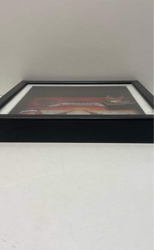 Framed & Matted Metallica Shadow Box Collectible image number 3