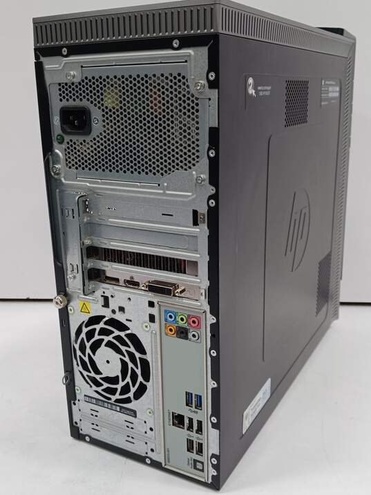 Black HP Desktop Computer Tower image number 2