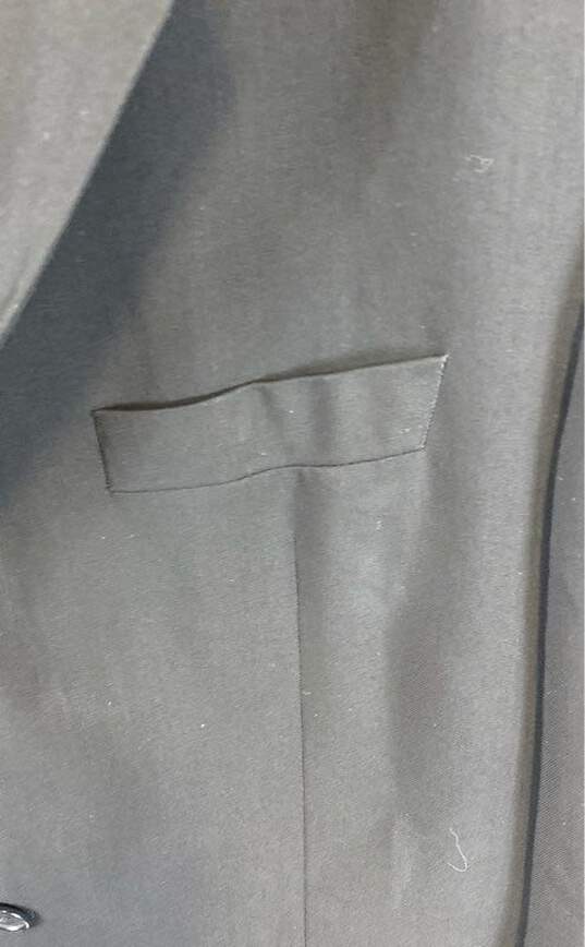 Hugo Boss Mens Black Long Sleeve Single Breasted Notch Lapel Blazer Size Medium image number 3