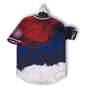 NWT Pro Standard Mens Baseball T-Shirt MLB Chicago Cubs Red Blue Size Large image number 2