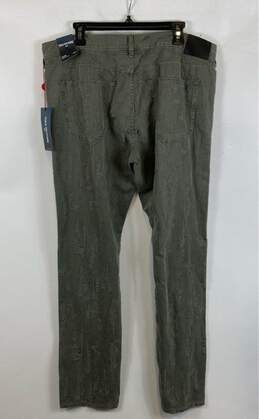 NWT True Religion Mens Geno Olive Green Distressed Straight Leg Jeans Size 36 alternative image