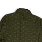 NWT Banana Republic Mens Green Spread Collar Long Sleeve Button-Up Shirt Size M image number 4