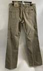 NWT Sanctuary Mens Tan Flat Front Pocket Belted Straight Leg Cargo Pants Size 31 image number 2