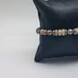 Sterling Silver Bead 8" Bracelet 26.1g image number 4