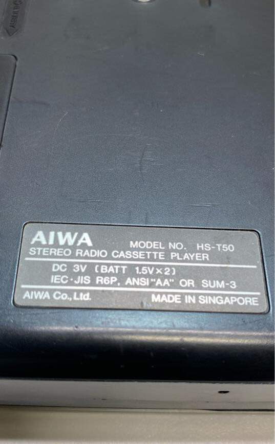AIWA Auto Reverse Model HS-T50 Stereo Radio Cassette Player Super Bass Singapore image number 7
