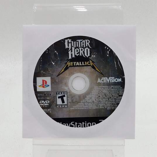 Guitar Hero: Metallica Sony PlayStation 2 Game Only image number 1