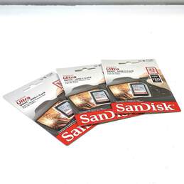 Sandisk Ultra 32GB SDHC UHS-I Card Lot of 3