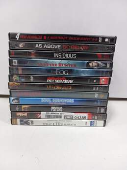 Lot of 12 Horror DVDs