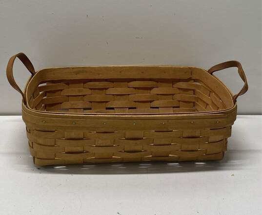 Longaberger Vintage Long Medium Basket image number 2