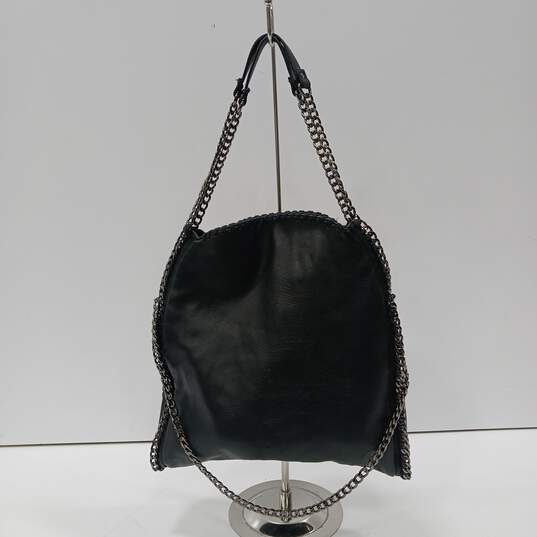 Steve Madden, Bags, Steve Madden Leather Bag Large Inside Grey In Color  Silver Accents Small Pouch