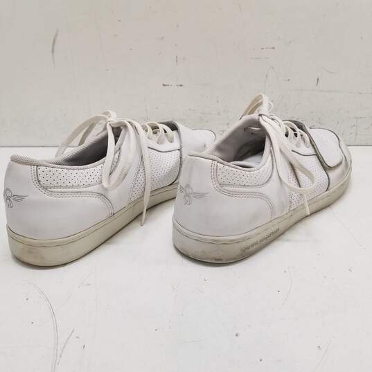 Creative Recreation Leather Perforated Sneakers White 11.5 image number 4
