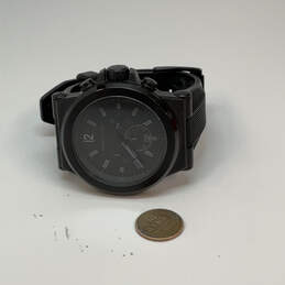 Designer Michael Kors Mk8152 Black Stainless Steel Quartz Analog Wristwatch alternative image