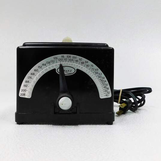 VNTG Franz Brand LM-FB-4 Model Electric Metronome w/ Attached Power Cable image number 1