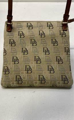 Dooney & Bourke DB Signature Canvas Double Zip Crossbody Bag alternative image