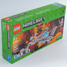 Sealed Lego Minecraft 21130 The Nether Railway Building Toy Set