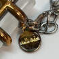 Designer Stella & Dot Two-Tone Adjustable Chain Bullet Pendant Necklace image number 4