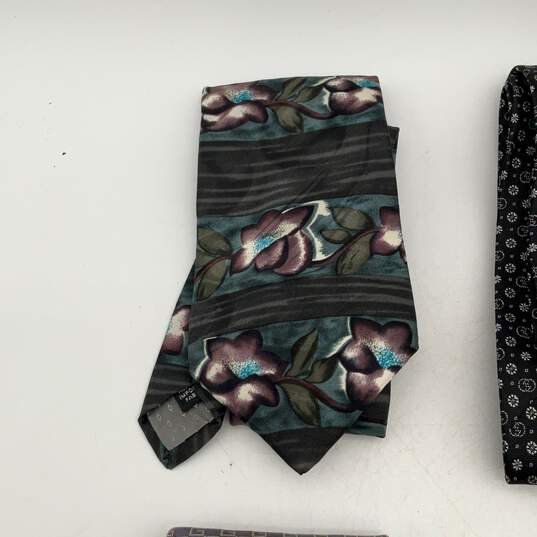 Bundle Of 6 Givenchy Mens Multicolor Printed Adjustable Designer Necktie image number 2