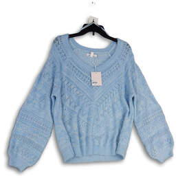 Orvis Blue Velour Sweater Women's Size Medium – Shop Thrift World