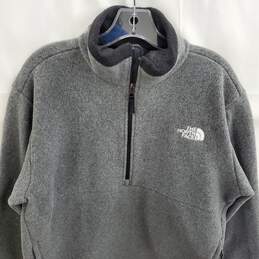 The North Face Men's Fleece Gray Pullover NWT IN Men's Size M NWT alternative image