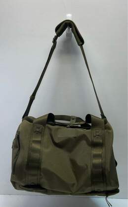 Dagne Dover Nylon Carryall Weekender Bag Green