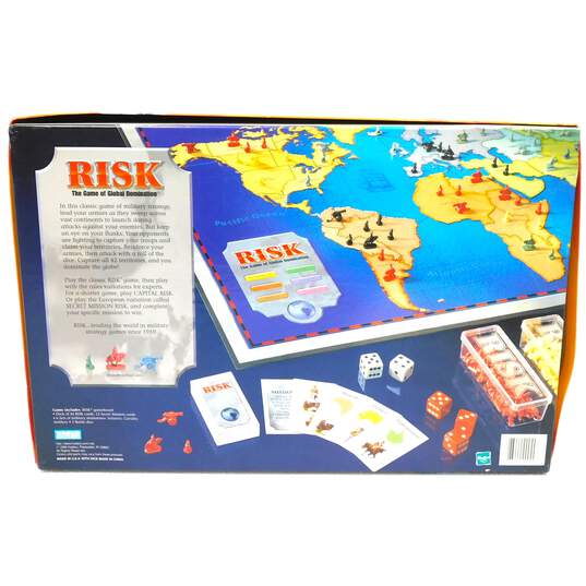 Vintage Hasbro: Risk Board Game 1990s The World Conquest Game Parker Brothers image number 8