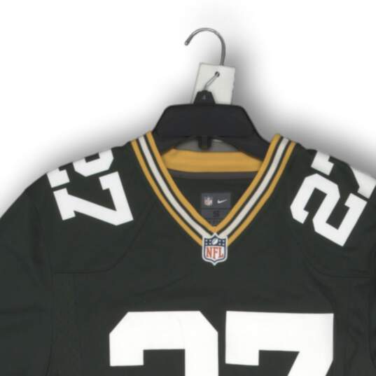 NWT Nike Mens Jersey Green Bay Packers Eddie Lacy #27 NFL Green Yellow Size S image number 3