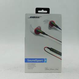 Sealed Bose SoundSport In-Ear Wired IE Headphones Earbuds Power Red iPhone iPad