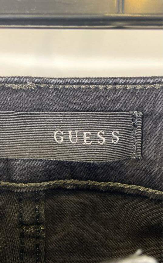Guess Black Skinny Jeans - Size 32x30 image number 3