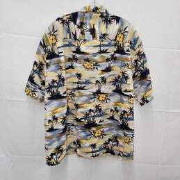 Disneyland Resort Hawaiian Print Short Sleeve Shirt Size XL alternative image