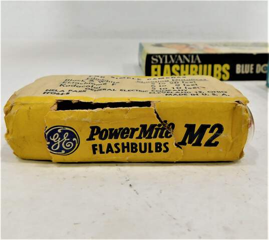 M2B FLASHBULBS 12 PACK SYLVANIA BLUE DOT for FAN FLASHES 3 boxes image number 2