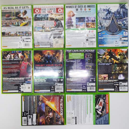 Lot of 10 Xbox 360 Games image number 3