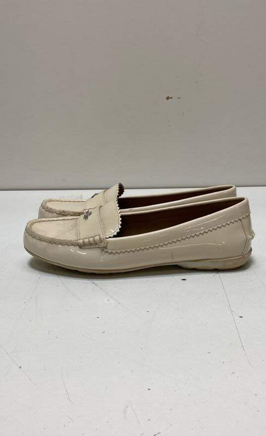 Coach Beige Loafer Shoes Women Sz 8 image number 3