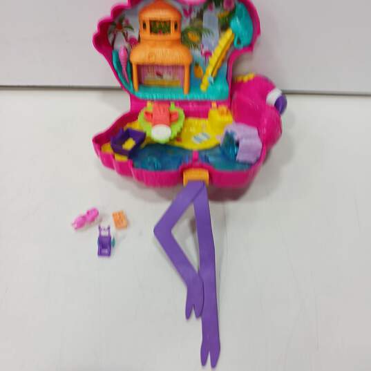3pc Set of Assorted Polly Pocket Doll Playsets image number 3