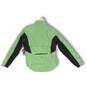 NWT Cannondale Mens Windbreaker Jacket Full-Zip Long Sleeve Neon Green Size S image number 2