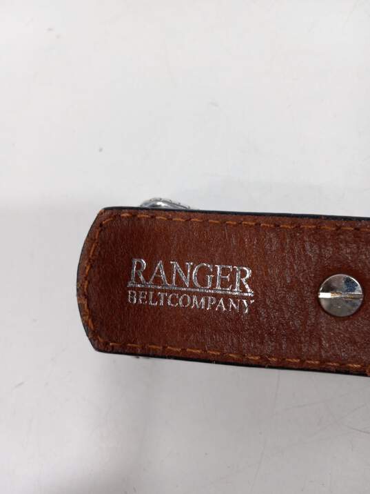 Ranger Belt Co. Size 34 Belt image number 5