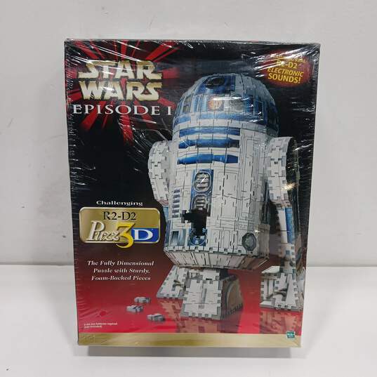 Hasbro Star Wars Episode I R2-D2 3D Puzzle - IOB image number 1