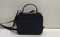 Michael Kors Leather Zip Around Satchel Black image number 2