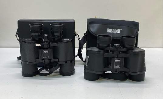 Lot of 2 Assorted Bushnell Binoculars image number 1