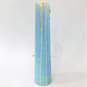 VTG 1950s Penn Wax Works Happy Birthday Blue Candle 1-21 From Cradle To College IOB image number 2
