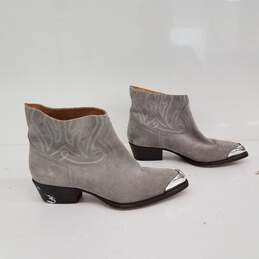 Buttero Grey Suede Ankle Boots Size 5