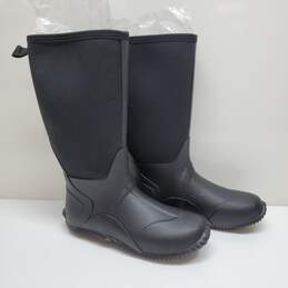 Ubon Black Rain Boots