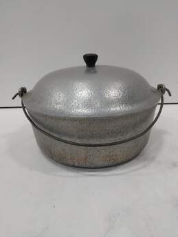 Vintage Club Hammered 4Qt Aluminum Lidded Dutch Oven