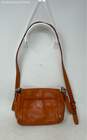 Cole Haan Womens Orange Leather Crossbody Bag Mini Size image number 5