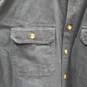 Vintage Woolrich Men's Dark Navy Cotton Button-Up Shirt Size XL image number 3