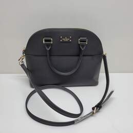 Kate Spade Black Leather Shoulder Handbag